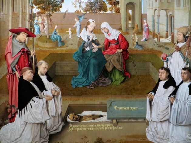 Four Canons with Saints Augustine and Jerome, oil on panel (c. 1500), Rijksmuseum, Amsterdam, Netherlands.