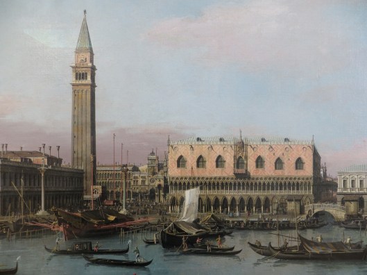 Antonio Canaletto, Piazzetta in Venice, Alte Pinakothek, Munich, German