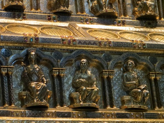 Shrine of the Three Kings (detail), Cologne Cathedral, Cologne, Germany