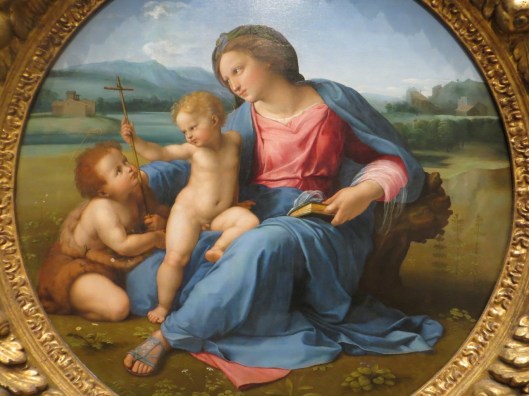 The Alba Madonna, Rafael, oil on panel transferred to canvas (1510), National Gallery of Art, Washington, D.C.
