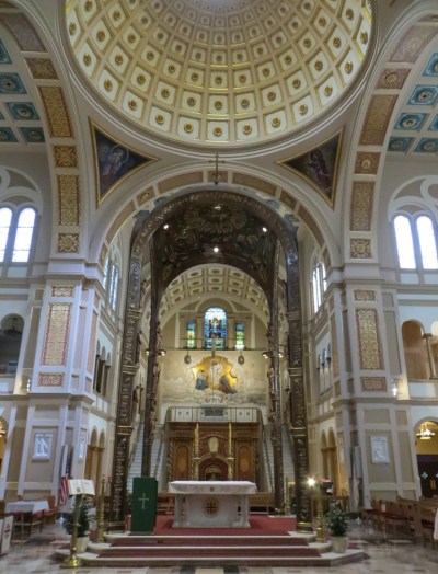 Interior of the Mount Saint Sepulchre Franciscan Monastery (Franciscan Monastery of the Holy Land in America), Washington, DC, USA